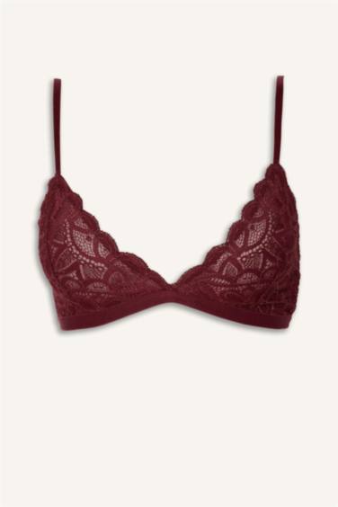 Kapsız Pedsiz Triangle Bra - Görsel 5