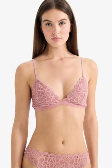 Kapsız Pedsiz Triangle Bra