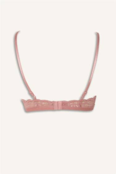 حمالة صدر برا بدون بطانة دانتيل لامع