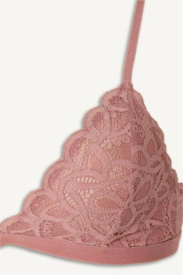 Kapsız Pedsiz Triangle Bra - Görsel 8