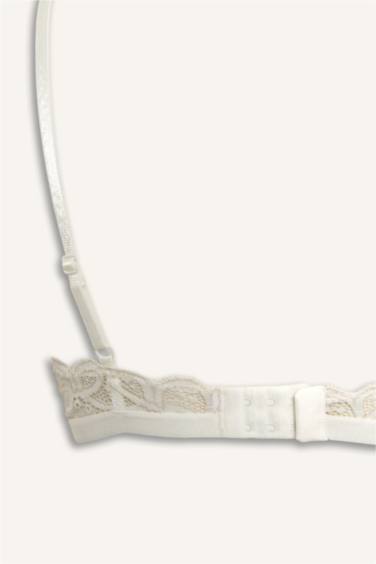 Kapsız Pedsiz Triangle Bra - Görsel 3