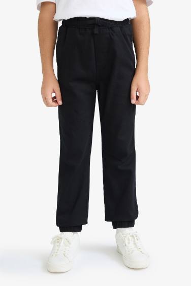 Boy Gabardine Jogger Pants
