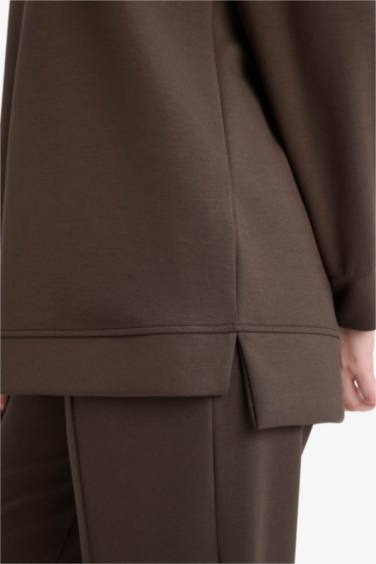 Regular Fıt Uzun Kollu Tunik - Görsel 5