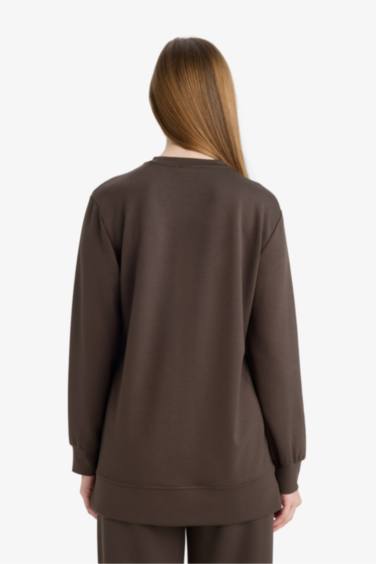 Regular Fıt Uzun Kollu Tunik - Görsel 6