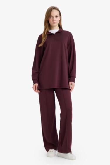 Regular Fit Elastic Waist Sweatpants