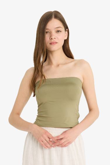 Әйелдерге Coool ұзын бұлшықет пішімі аспа баусыз Ішкөйлек