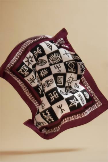 Kadın Göbeklitepe Temalı Fular