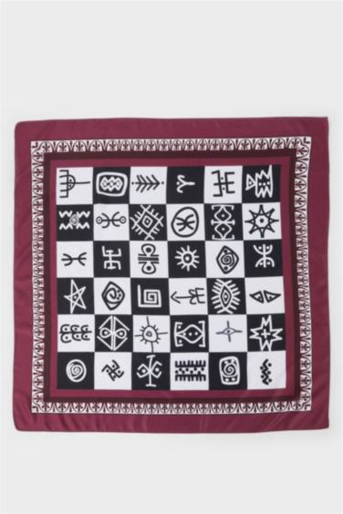 Kadın Göbeklitepe Temalı Fular