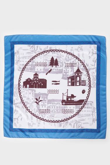 Kadın Trabzon Temalı Fular