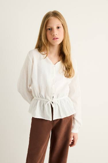 Girl Long Sleeve Blouse