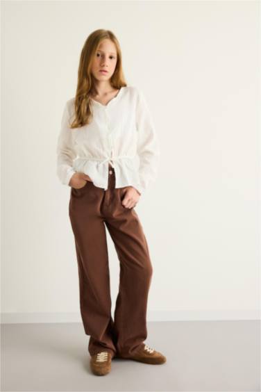 Girl Long Sleeve Blouse