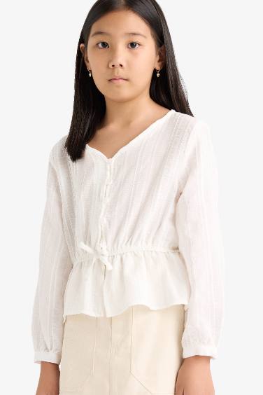 Girl Long Sleeve Blouse