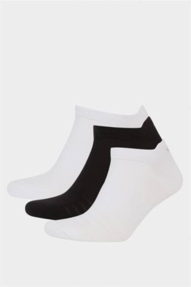 Man 3 Piece Cotton Short Socks