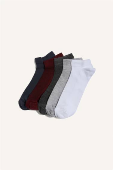 Boy 5 Piece Cotton Ankle Socks