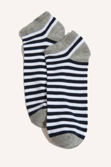 Man 5 Piece Cotton Short Socks