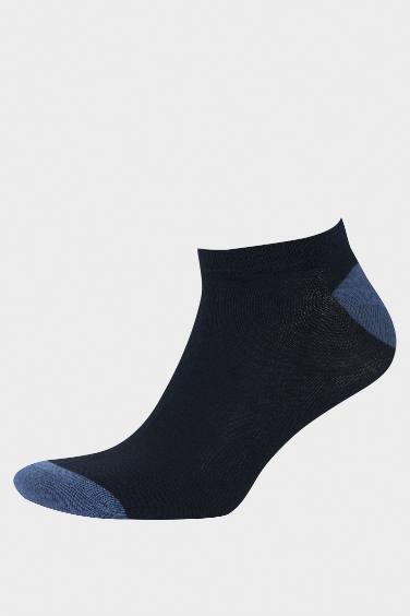 Man 5 Piece Cotton Short Socks