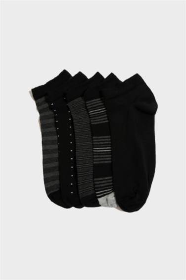 Erkek 5'li Pamuklu Patik Çorap
