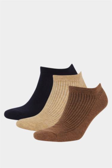 Lot de 3 paires de Chaussettes courtes en coton pour homme