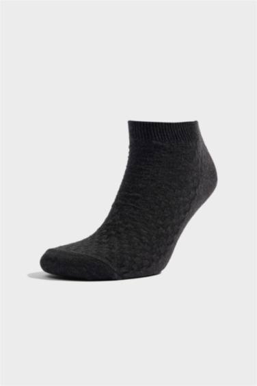 Erkek 5'li Pamuklu Patik Çorap