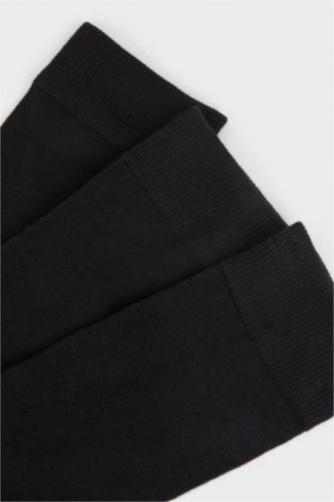 3'lü Bambu Uzun Çorap - Görsel 5