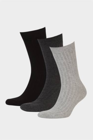 Man 3 Piece Cotton Long sock