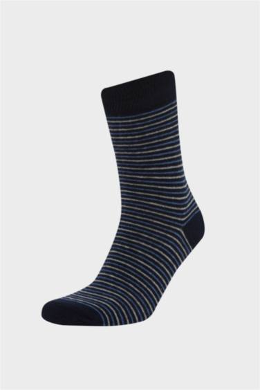 Man 5 Piece Cotton Long Socks