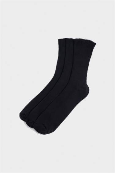 Lot de 3 paires de Chaussettes mi-longues en coton pour homme