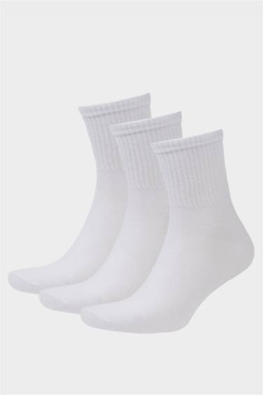Man 3 Piece Cotton Sneaker Socks