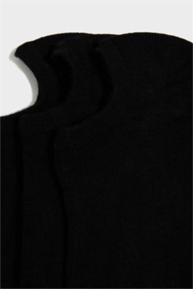 Erkek Dikişsiz 3'lü Bambu Sneaker Çorap