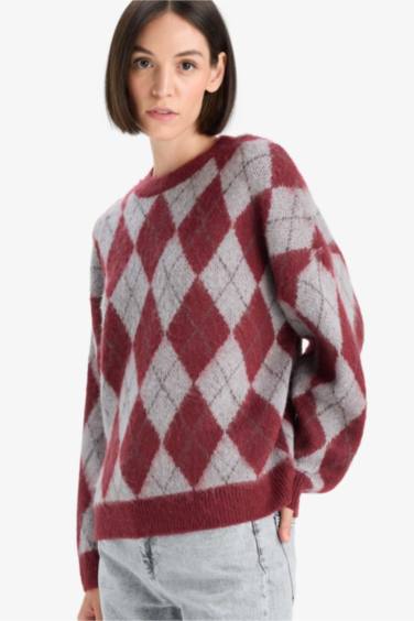 Relax Fit Crew Neck Knitwear Pullover