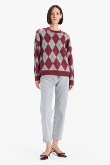 Relax Fit Crew Neck Knitwear Pullover