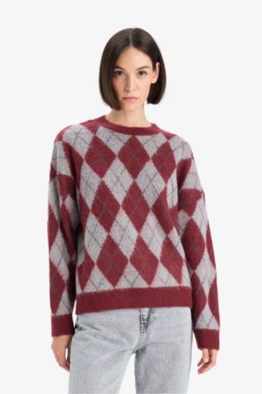 Relax Fit Crew Neck Knitwear Pullover