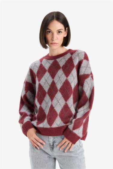 Relax Fit Crew Neck Knitwear Pullover