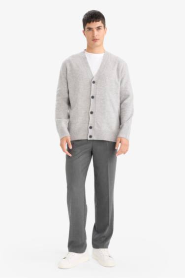 Relax Fit V-Neck Knitwear Cardigan