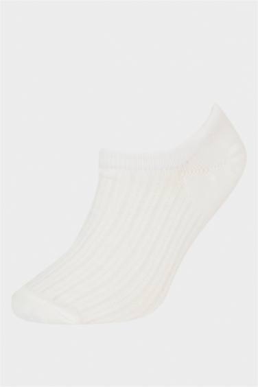 جوارب سنيكرز قطن نسائي - 3 قطع
