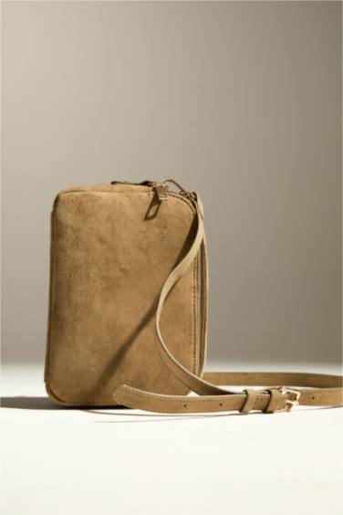 Kadın Süet Çapraz Çanta