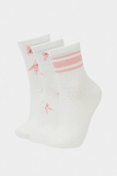 Woman 3 piece Cotton Short Socks