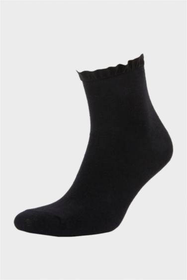 Woman 2 Piece Cotton Short Socks