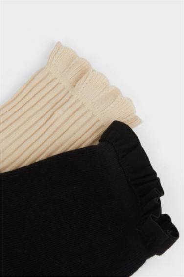 Woman 2 Piece Cotton Short Socks