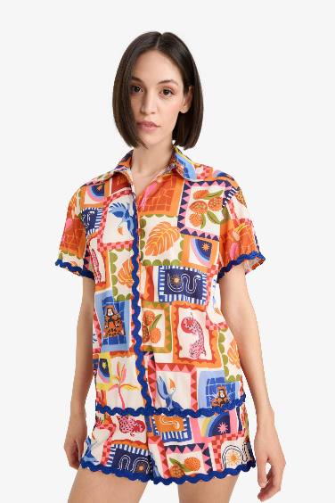 لبس بحر تروبيكال قصة عادية من Fall in Love