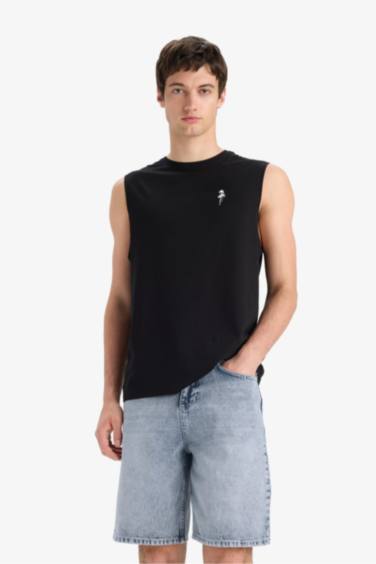 Straıght Fıt Jean Bermuda - Görsel 6