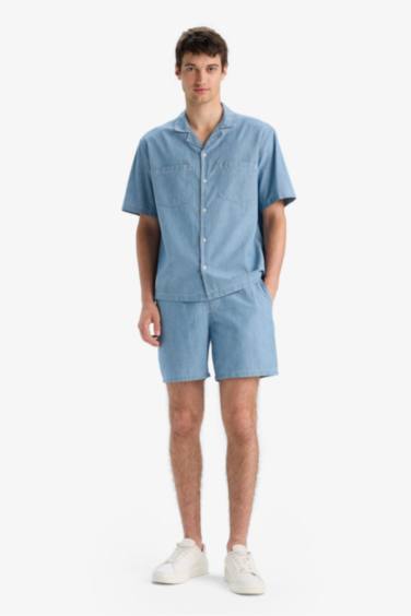 شورت برمودا جينز قصة مريحة