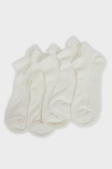 شرابات رياضي قصيرة حريمي - 5 قطع