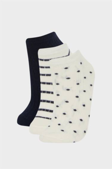 Lot de 3 Chaussettes en coton pour femme
