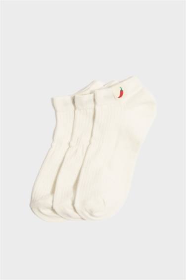 Woman 3 piece Cotton Short Socks