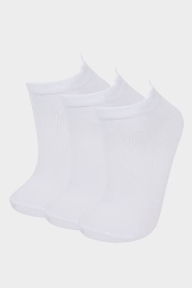 جوارب قصيرة قطن نسائي - 3 قطع