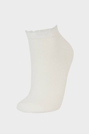 جوارب قطن قصيرة نسائية - 5 قطع