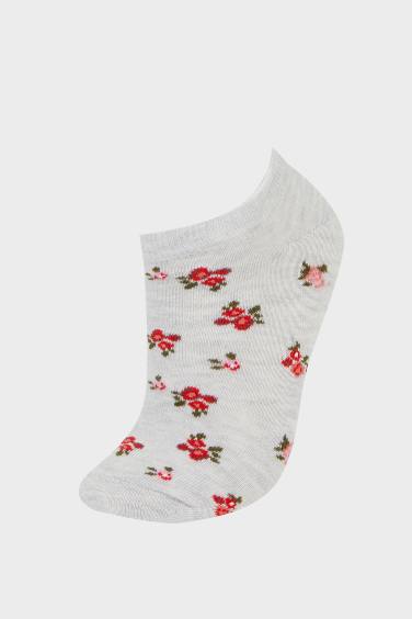 Носки следки из хлопка для женщин, набор из 5 пар