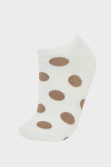 جوارب قصيرة قطن نسائي - 7 قطع