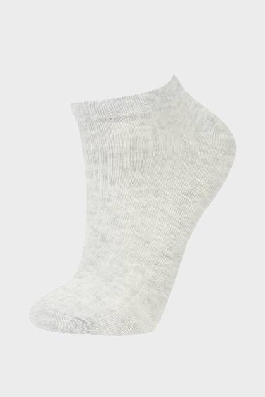 Lot de 5 paires de Chaussettes courtes en coton pour femme